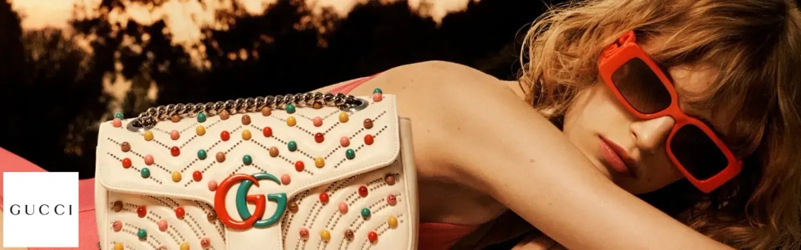 Gucci eyewear campaign, available at Paris Optical Malaysia