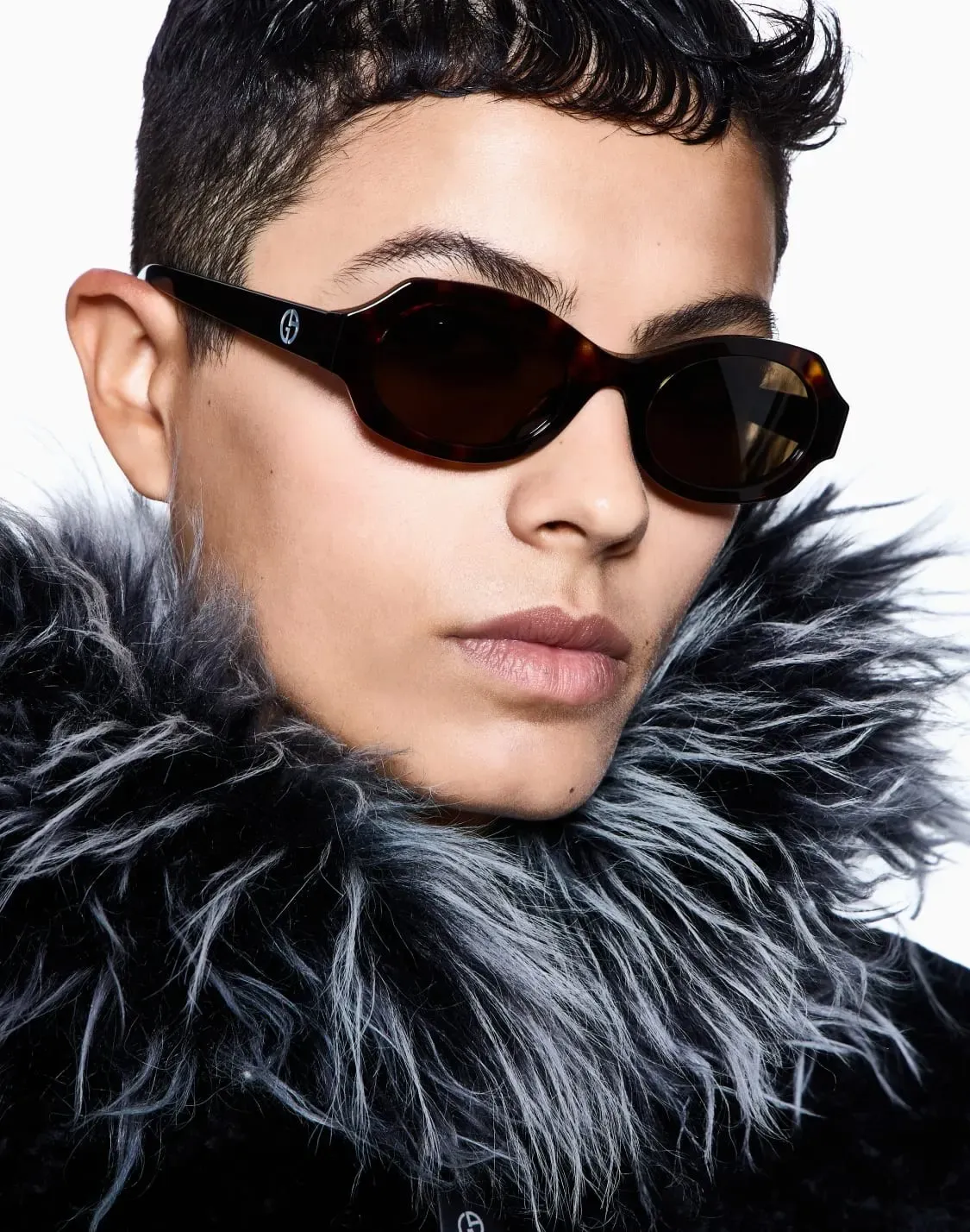 Giorgio Armani eyewear campaign, available at Paris Optical Malaysia