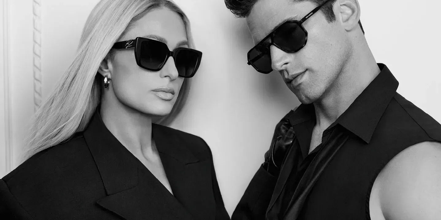 Karl Lagerfeld eyewear campaign, available at Paris Optical Malaysia