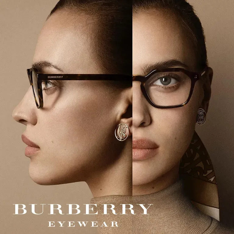 Burberry eyewear at Paris Optical