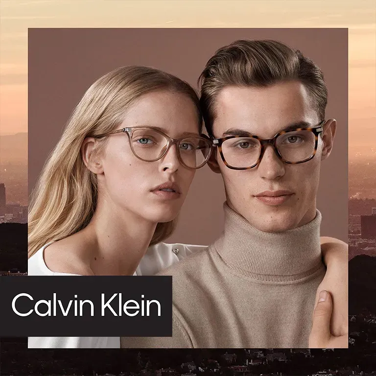 Calvin Klein eyewear at Paris Optical