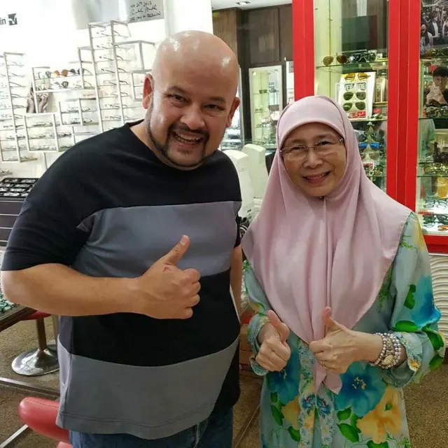 Harith Iskander at Paris Optical